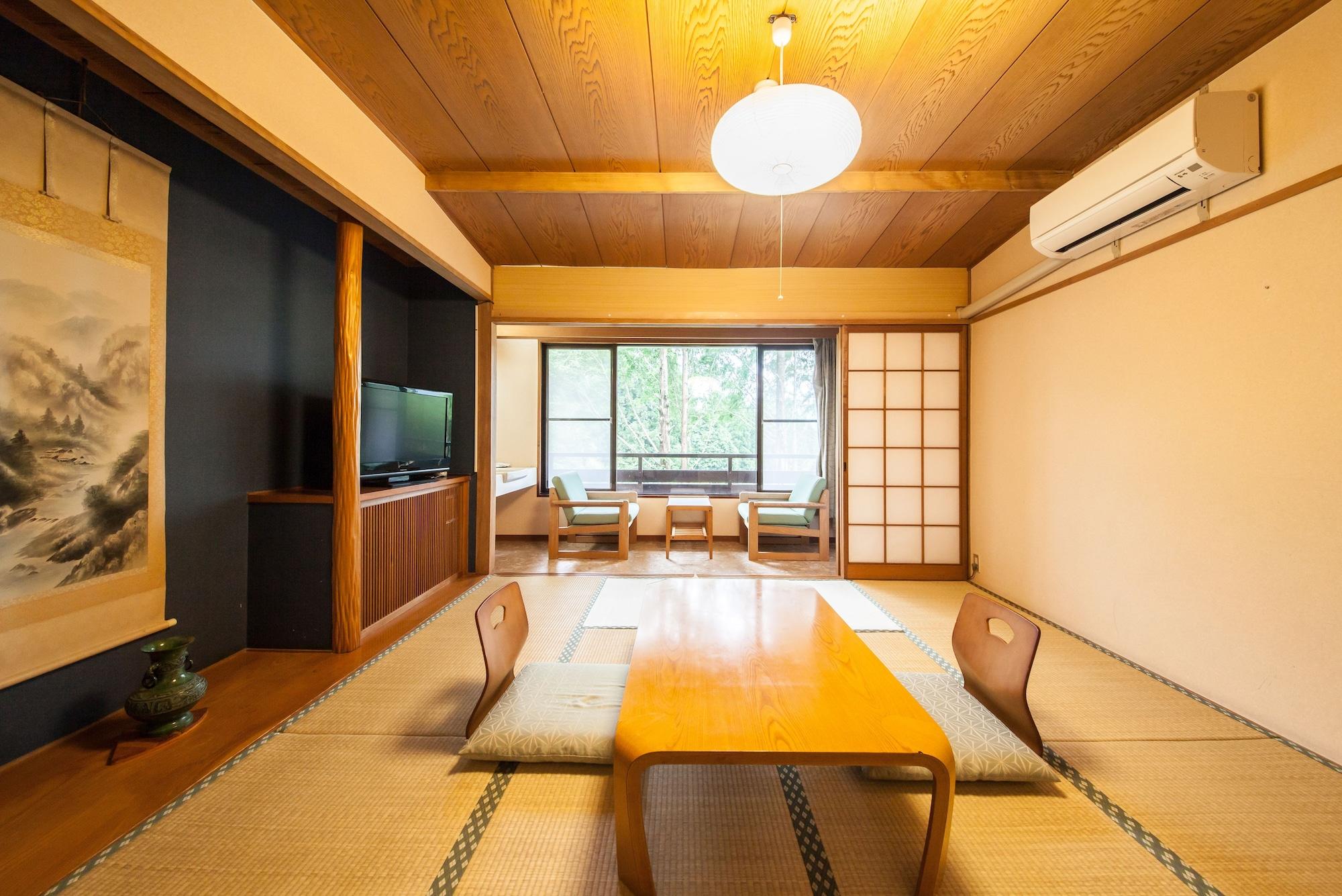 료칸 여명 旅館 黎明 Ryokan Reimei Jufu Exteriér fotografie