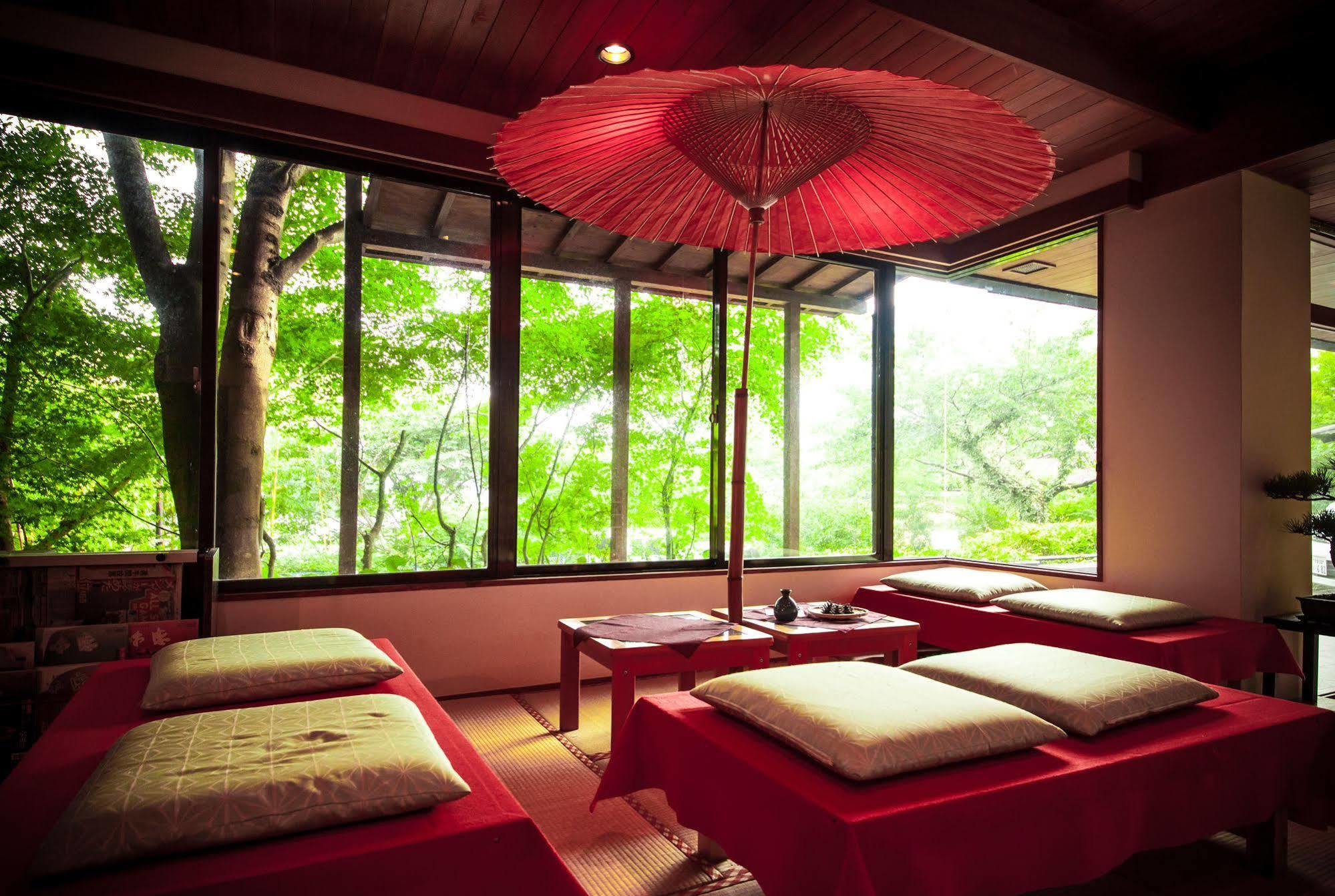 료칸 여명 旅館 黎明 Ryokan Reimei Jufu Exteriér fotografie