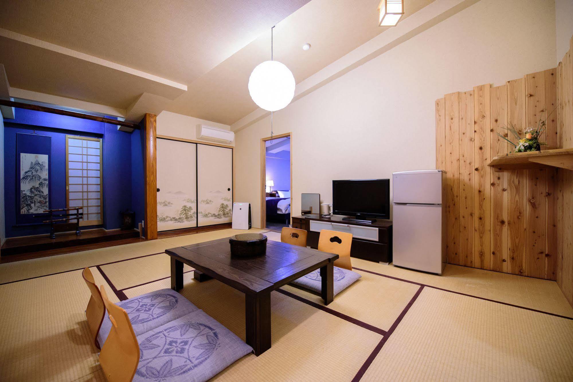 료칸 여명 旅館 黎明 Ryokan Reimei Jufu Exteriér fotografie
