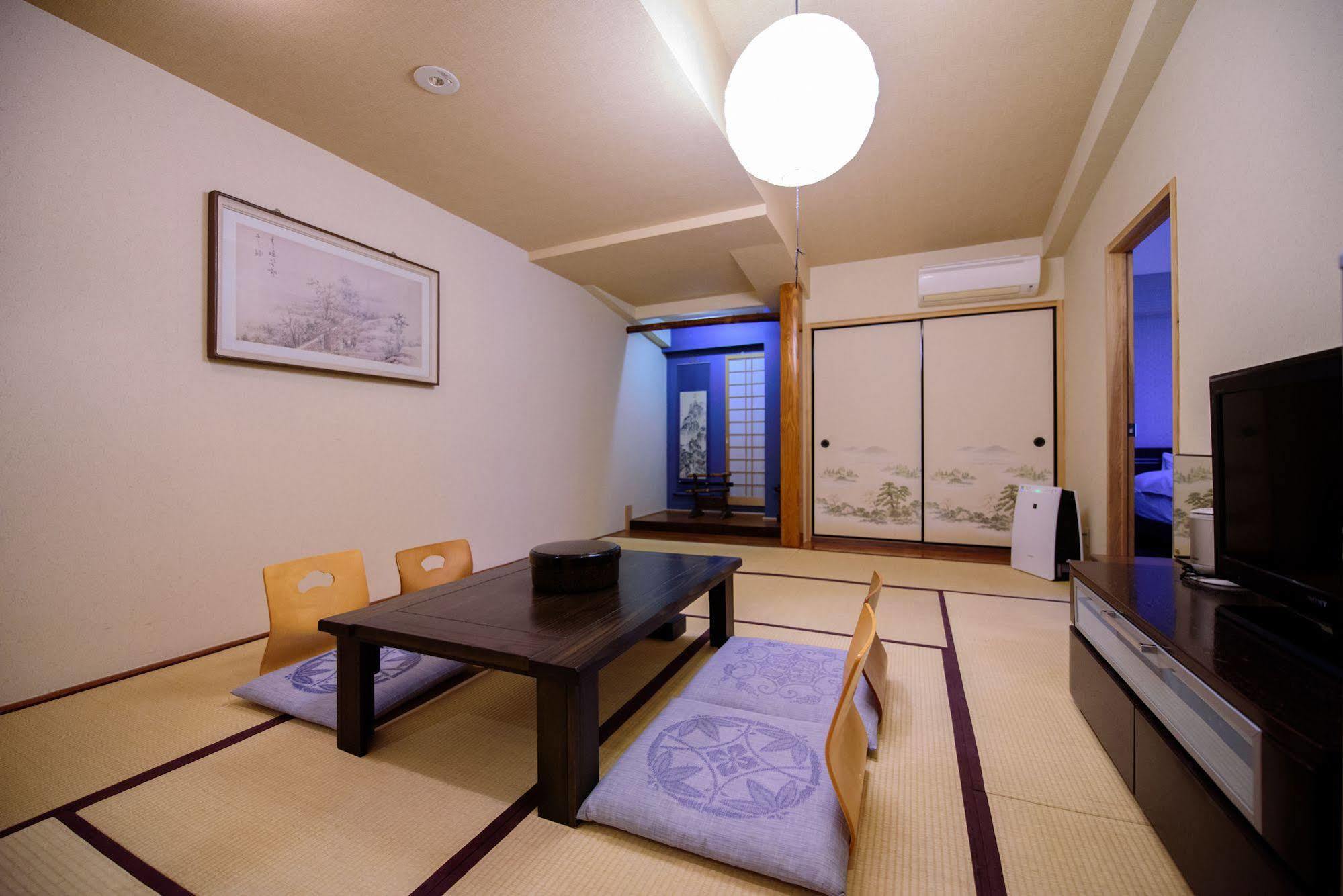 료칸 여명 旅館 黎明 Ryokan Reimei Jufu Exteriér fotografie