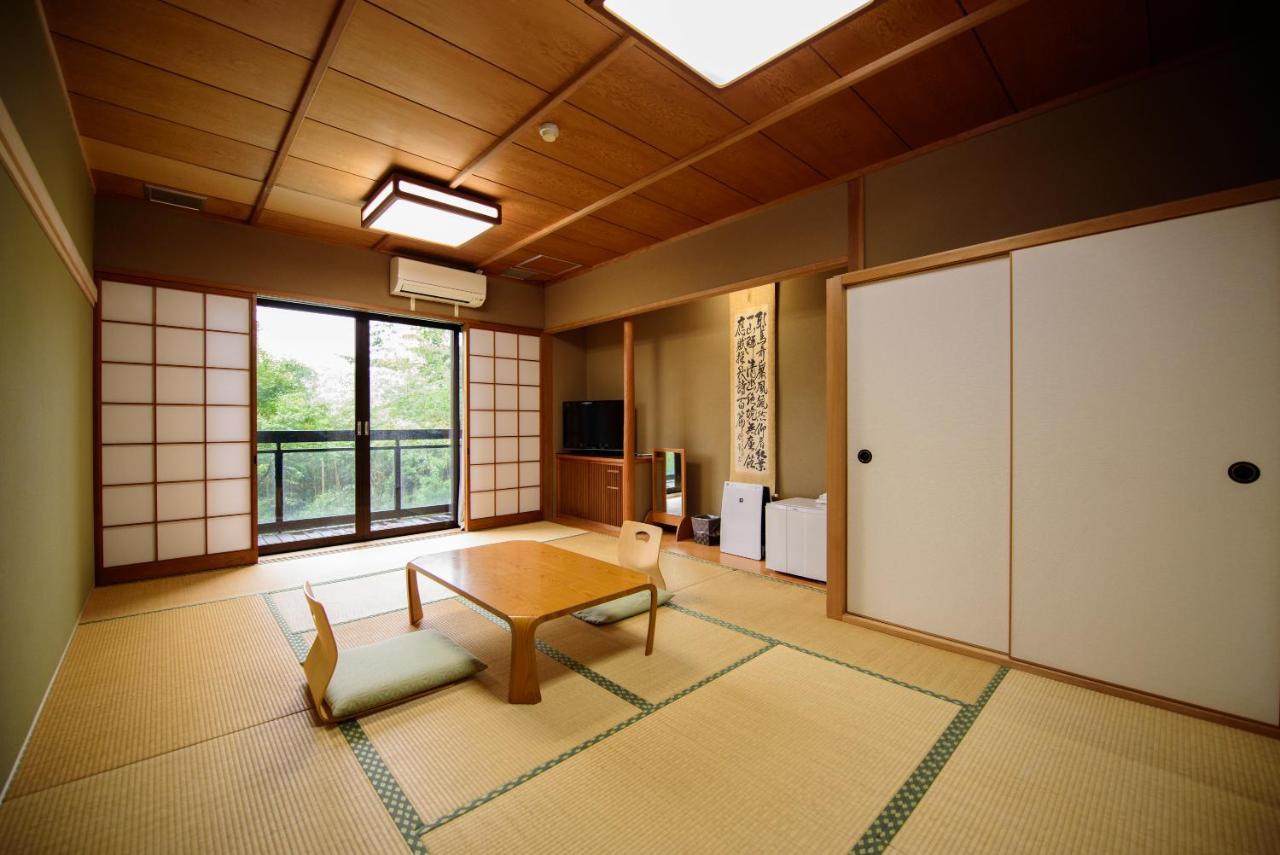 료칸 여명 旅館 黎明 Ryokan Reimei Jufu Exteriér fotografie