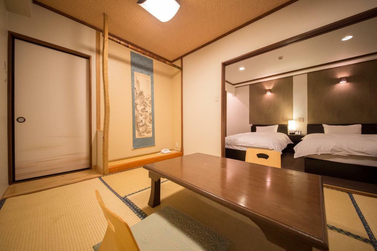 료칸 여명 旅館 黎明 Ryokan Reimei Jufu Exteriér fotografie