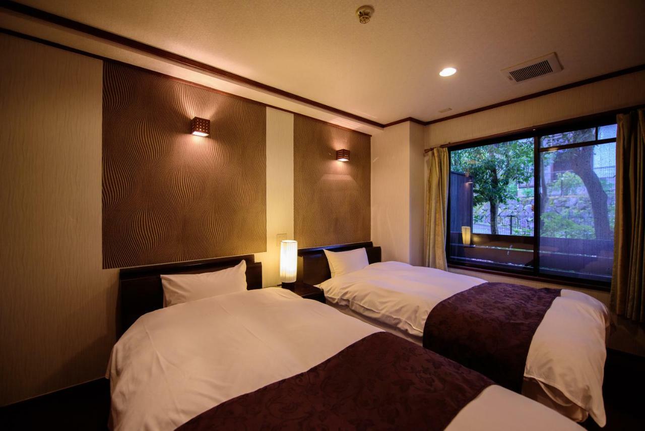료칸 여명 旅館 黎明 Ryokan Reimei Jufu Exteriér fotografie