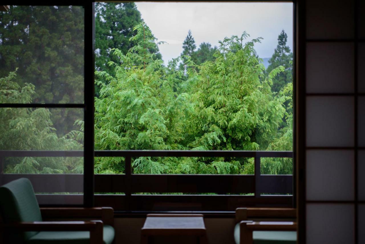 료칸 여명 旅館 黎明 Ryokan Reimei Jufu Exteriér fotografie