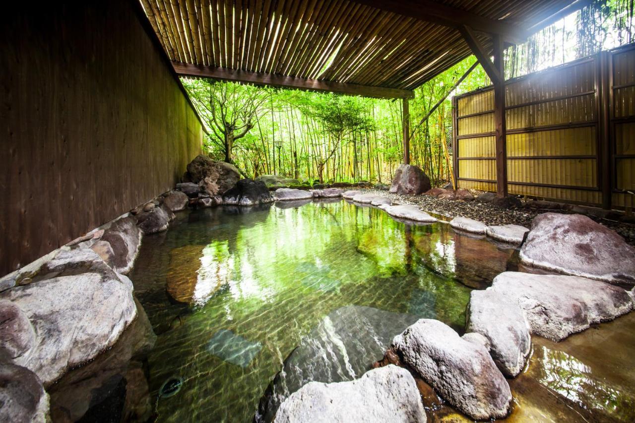 료칸 여명 旅館 黎明 Ryokan Reimei Jufu Exteriér fotografie