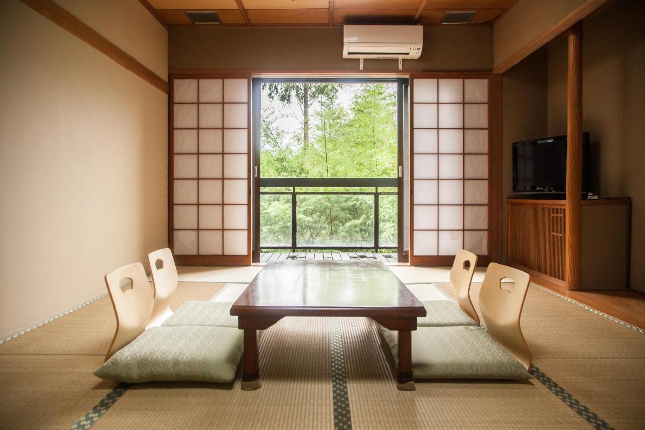 료칸 여명 旅館 黎明 Ryokan Reimei Jufu Exteriér fotografie